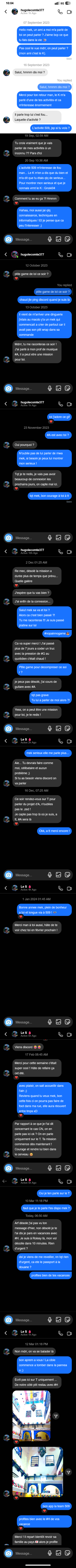 Conversation Nicolas Hugo